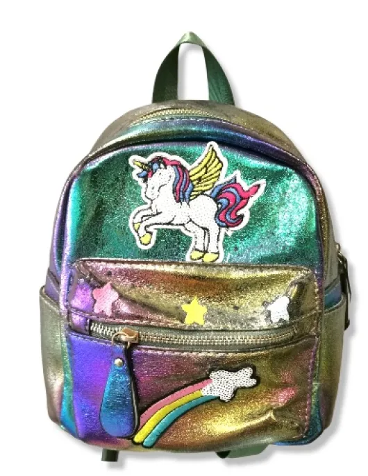 backpack children unicorn multi